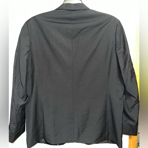 Raymond 2 Button Suit Jacket Blazer Sport Coat, Black, Size 44 - Picture 6 of 9